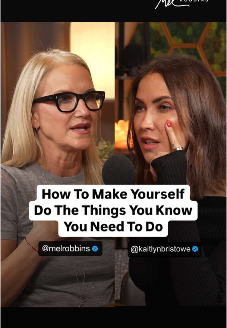 Here’s the mistake we all make: You know what you should do…but instead of acting, you pause. You hesitate. You overthink. This conversation on @Off The Vine was incredible! Thank you for having me @Kaitlyn Bristowe ❤️ #melrobbins #justdoit #overthinking #motivation
