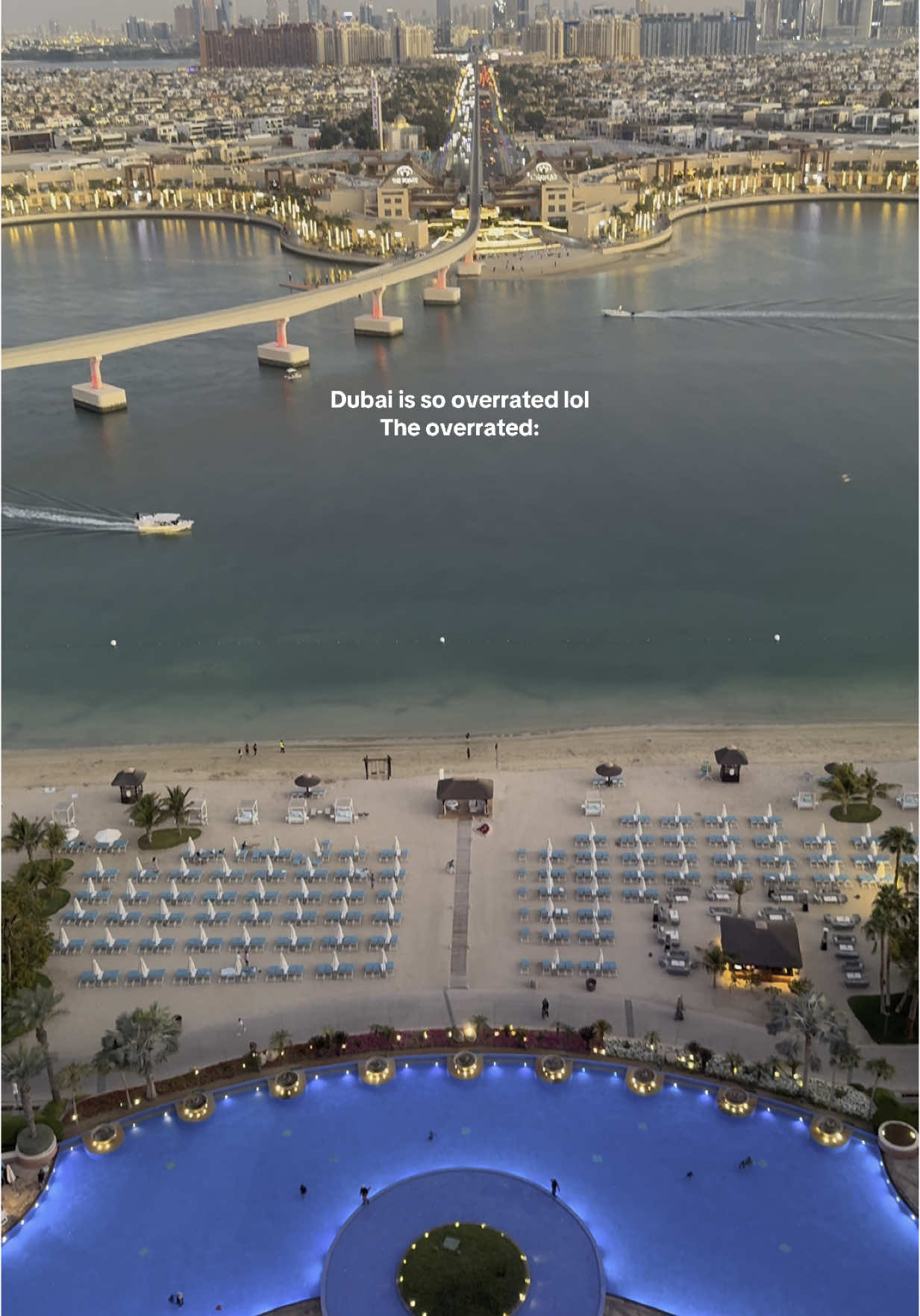 #dubai #dubai🇦🇪 #palm  NOBU Atlantis Palm Terrace View 