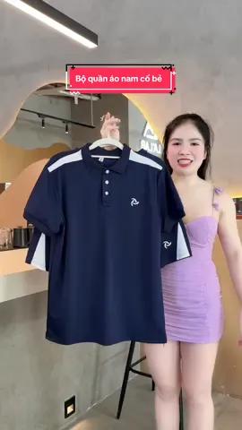 Bộ quần áo nam cổ bẻ