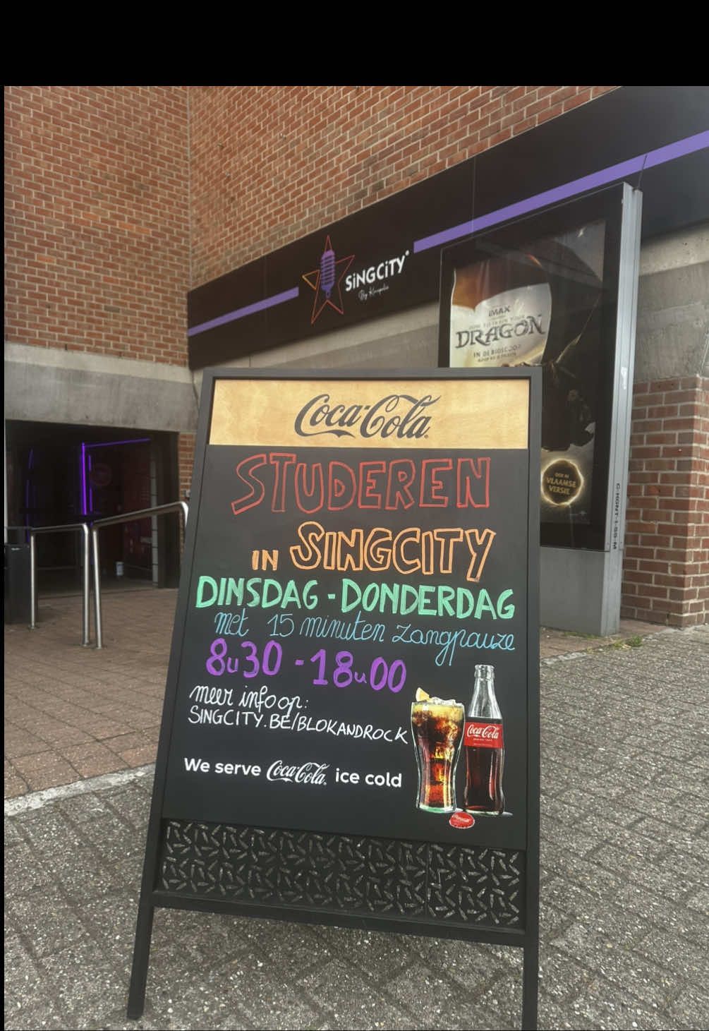 Zingen als studeerpauze? Kom dan op dinsdag & donderdag studeren bij ons #fyp #voorjou #singcity #kinepolis #karaoke #stadgent #studentingent #gent @StudentinGent 