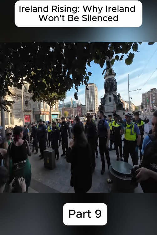 Part 9 : #ireland #protest #dublin #tiktokviral #tendencias #foruyou 