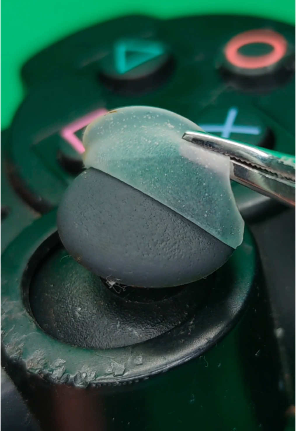 I Peeled 20 Years of Gamer Sweat Off This Controller 🤢🎮 #cleaning #waitforit #asmr #satisfying 