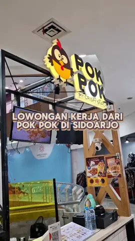 Lowongan kerja crew outlet Pokpok untuk lulusan SMA di Sidoarjo Jangan lupa follow akun kami @ayo.gawe untuk mendapatkan informasi lowongan kerja setiap harinya‼️ #ayogawe #lokersby #lokersurabaya #lokersidoarjo #lowongansidoarjo #lowongansurabaya 