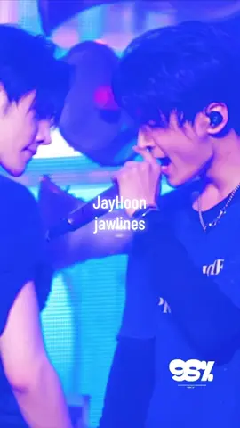 When these two perform next to each other all I see is those perfect jawlines 🫠 Video clips from Plus Alpha & 98_2Jay on YouTube #sunghoon #jayenhypen #jayhoon #enhypen 