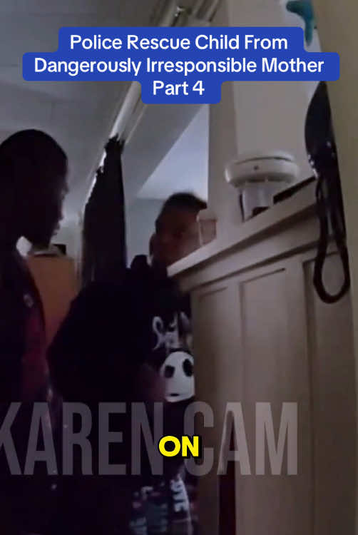 Police Rescue Child From Dangerously Irresponsible Mother part 4 #cop #cops #police #bodycam 