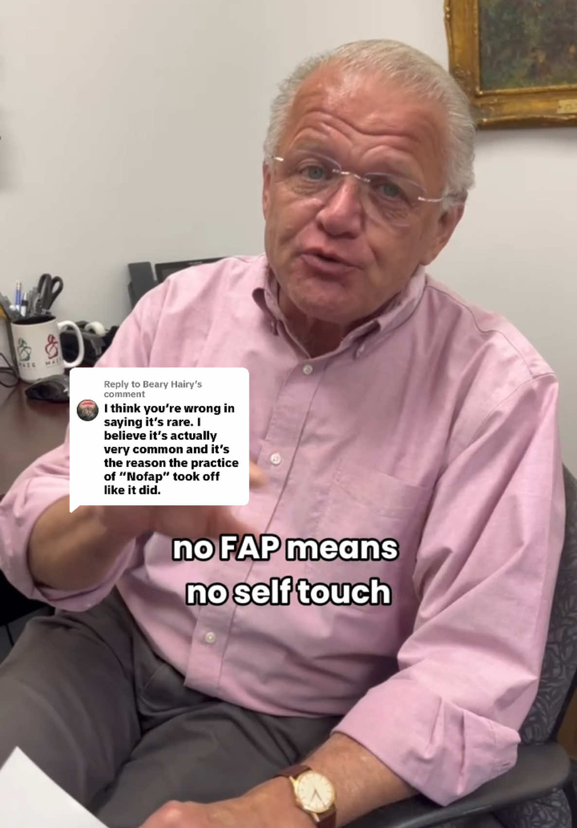 Replying to @Beary Hairy What does Paul think about No Fap? Here is part 1 of his answer. The truth is that it’s a complicated topic! We first have to break down why some people feel the need for frequent self touch. 