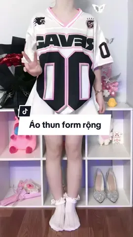 Áo thun form rộng. #aothununisex #outfit #thoitrangnu #reviewquanao #mohonreview 