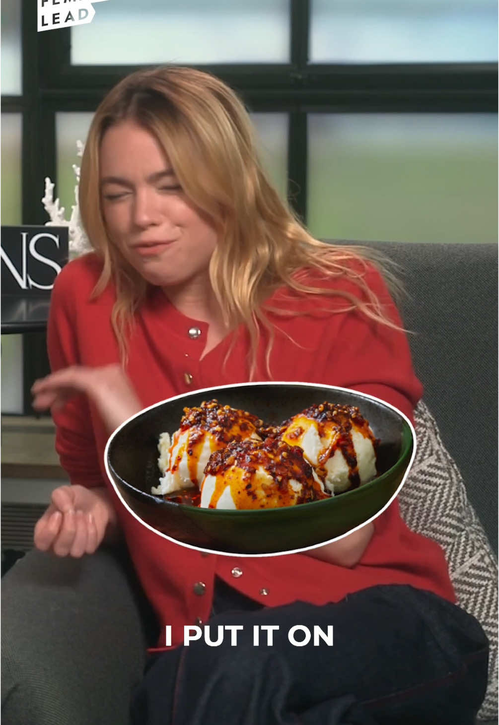 Chilli oil on ice cream, yes or no? 🌶🍦 #sirens #sirensnetflix #millyalcock #chilli #crispychillioil #chillioil #obsession #relatable #icecream #funnymemes #meghannfahy 
