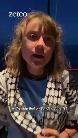Greta Thunberg joined an aid ship sailing to Gaza - taking a stand to break Israel’s blockade.