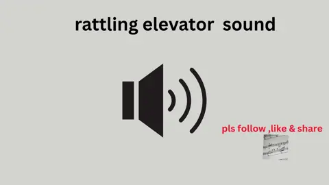 ratting elevator sound #sound #soundsfx #soundeffect #soundeffects #soundsfx #soundfx #sounds 