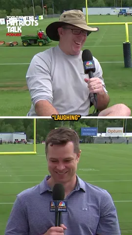 the MANY faces of Phil Perry reacting to Tom recording a Pats Talk Pod 😂 🤣