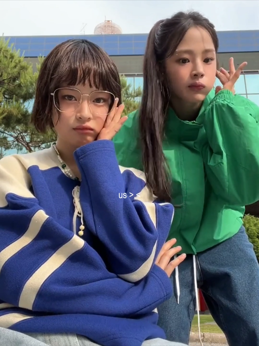 Me and who #notvirt #fyp #bbangsaz #njz #hanni #minji 