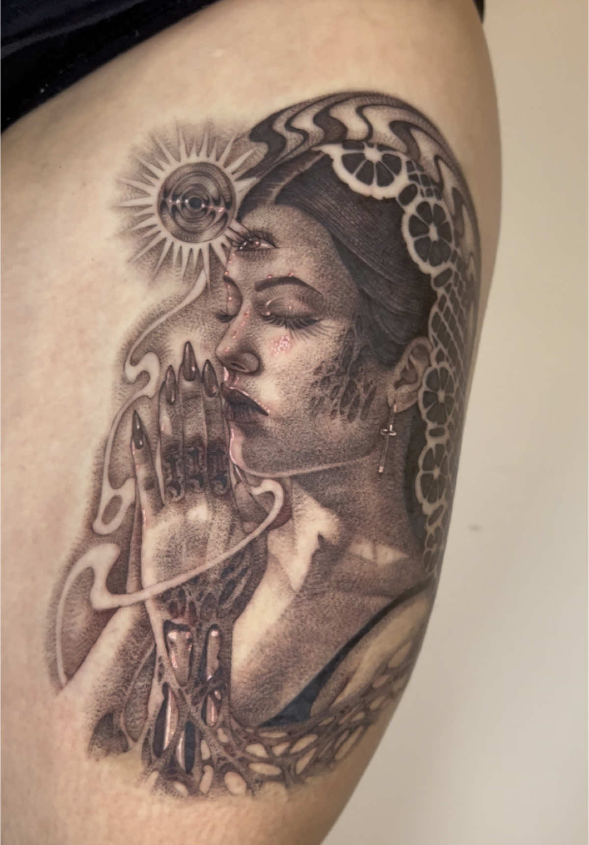 Recent tattoo work #tattoos #tattooartist #tattootiktok #tattooideas 