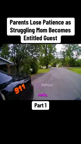 Parents Lose Patience as Struggling Mom Becomes Entitled Guest Part 1 #cops #copsoftiktok #police #policeofficer #bodycam #crime #truecrime #truestory #foryou #fyp 