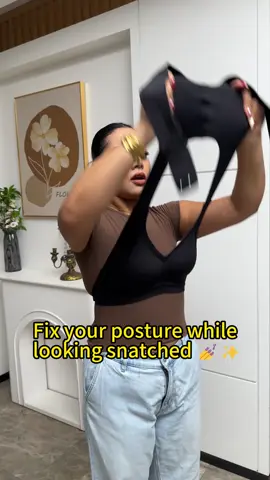 Posture = Presence. You deserve to stand tall & proud. #PostureCorrectorBra #ConfidenceUp #posturecorrectorbra #nomoreslouching 