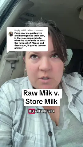 Replying to @Michelle raw milk versus store, milk, and what the differences are on a technical level. Here’s an in-depth explanation and also some insight from someone who has been deep diving into this for over six years now. Our farm store has been open for 6+ years and we sell raw milk and have seen amazing benefits for so many people. However, each family needs to do what works best for them. #rawmilk #milk #paradise 