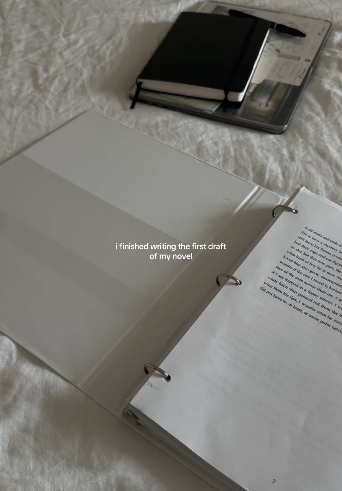 76,826 words later… i wrote the first draft of my novel 🤍 editing process begins soon but for now i want soak in this moment… i just wrote a whole book! for the first time!!  #writertok #writer #write #writing #BookTok #bookrecommendations #debutnovel #writingabook  #creatorsearchinsights 