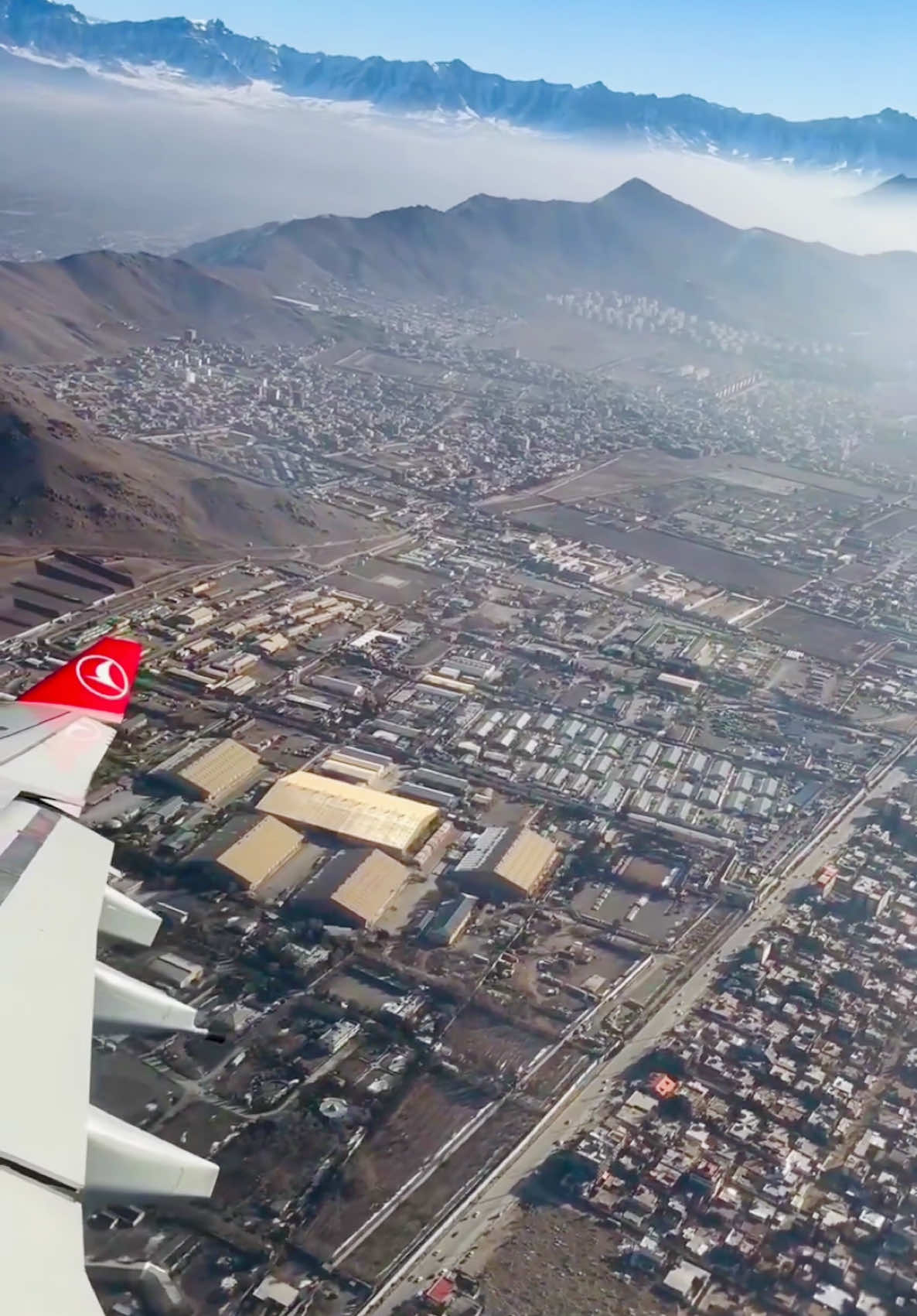 کابل افغانستان #afghanistan🇦🇫 #kabul #kabulairport #depature #plane #ai #air #fly #turkishairlines #byepass #droneveiws 