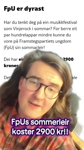 Meld det på den beste og billigste sommerleiren til @Rød Ungdom 