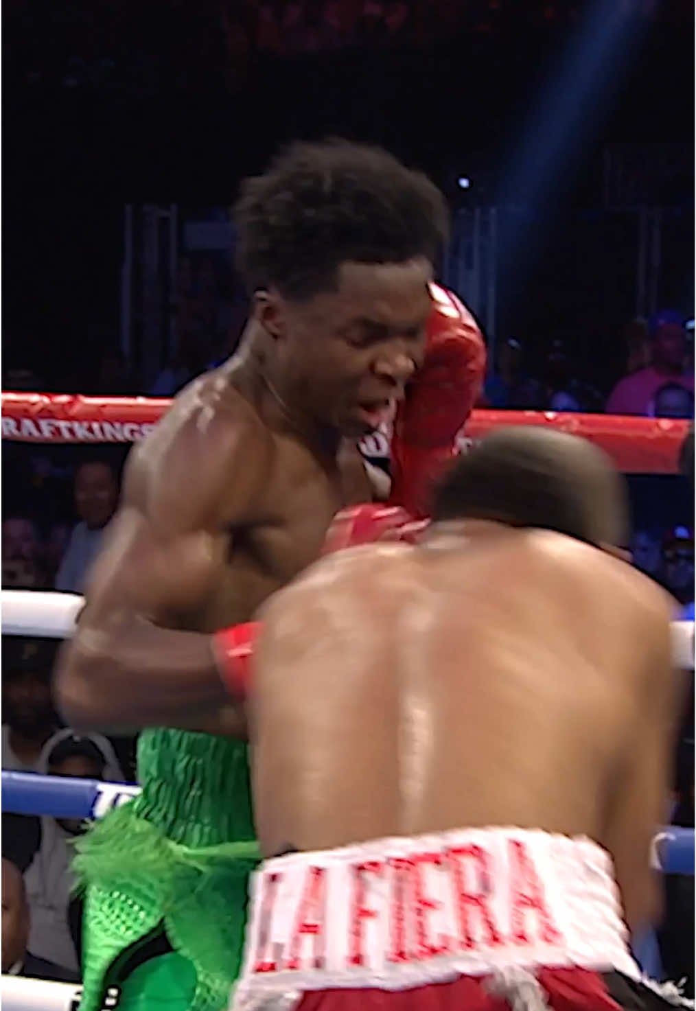 Abdullah’s last time in Norfolk 🍿🔥 #toprank #trboxing #boxing #insane #abdullahmason 