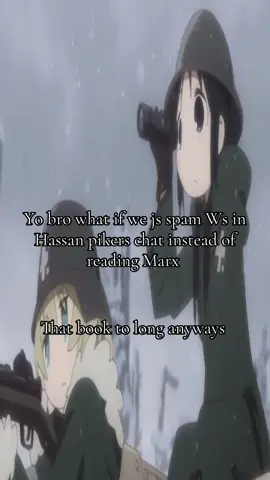 I do love Hassan #hassanpiker #socialism #communism #leftist #girlslasttour #anime #juggtok #giftok 