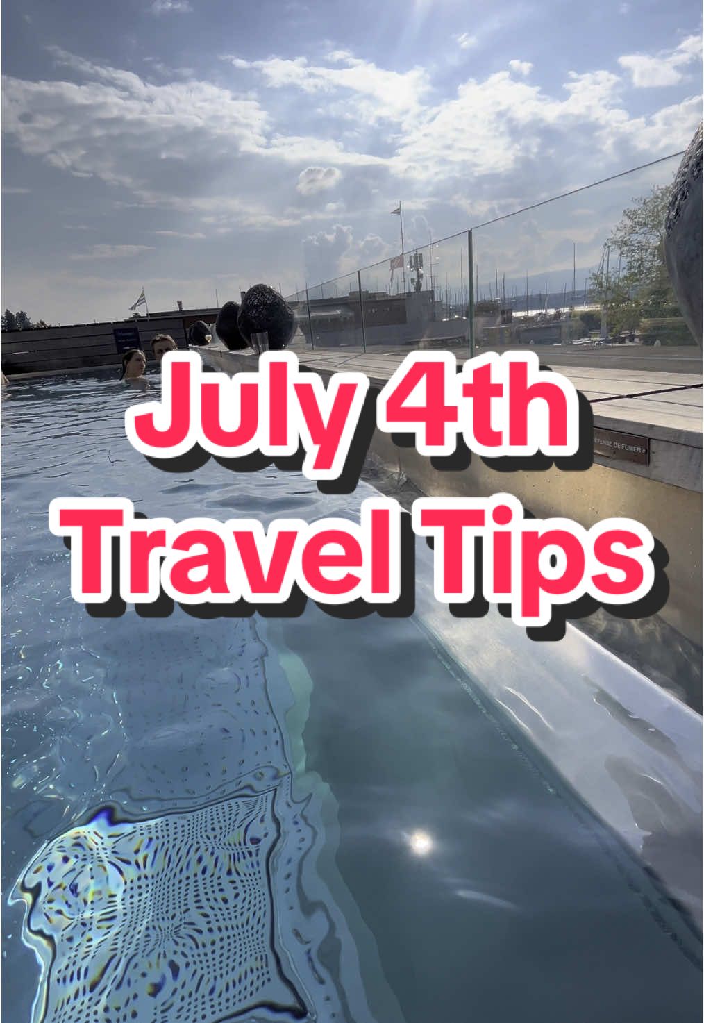Travel Tips for your summer travels ✈️ #traveltiktok #airfordable #vacation #july4th #fyp 