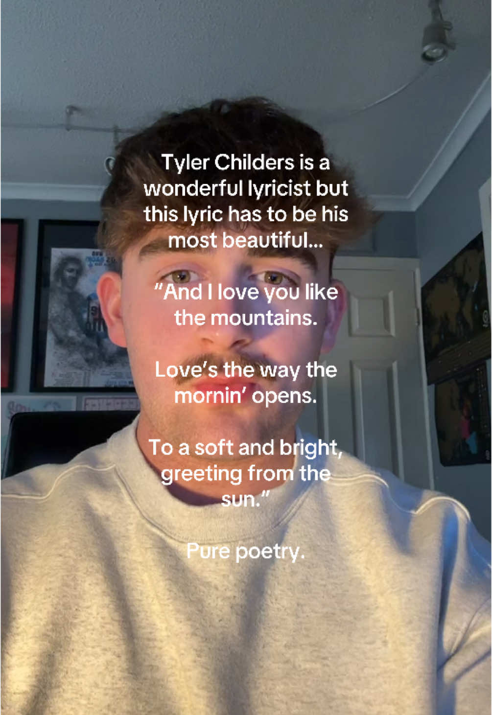 Tyler Childers is a poet. #tylerchilders #shakethefrost #musictok 