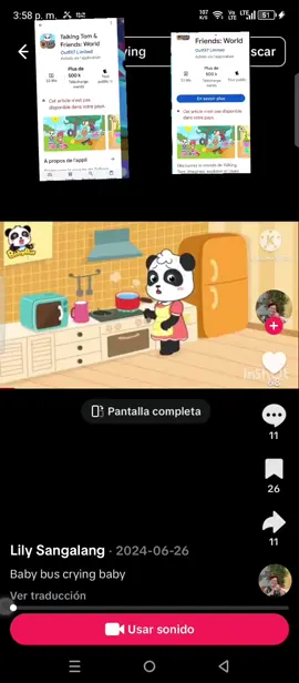 i can't find talking Tom  and  friends world  Google play