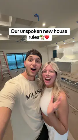 Our unspoken new house rules 🏡❤️