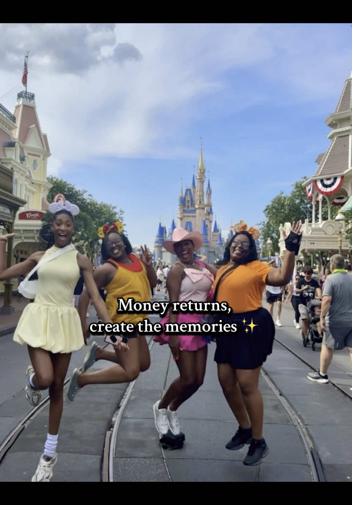 The most magical place ✨  #disneyworld #pov #magickingdom #disneyparks #blackgirljoy #waltdisneyworld #disneytiktok #motherdaughtertrip #outfitideas #disneytiktok  