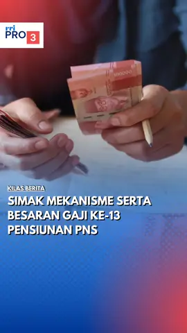 Pemerintah menetapkan gaji ke-13 untuk pensiunan PNS, PPPK, TNI, Polri, dan pejabat negara sesuai dalam PMK Nomor 23 Tahun 2025.  Gaji ke-13 sendiri direncanakan cair paling cepat pada bulan Juni 2025 sesuai Pasal 15 PMK tersebut.  Klik rri.co.id untuk informasi lebih lanjut. Dengarkan siaran RRI dan dapatkan berita terkini dengan download aplikasi RRI Digital di App Store dan Google Play.  #rri #rridigital #rrinews #rriprograma3 #pro3rri #indonesiamenyapa #radiorepublikindonesia #pns #pppk #asn #tni #polri #gaji13  Kode Visual: TMS