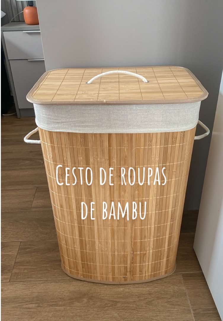 Alivio que foi trocar esse cesto de roupas… 