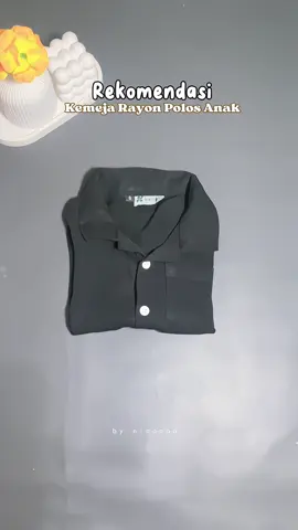 hitam emang selalu menggoda😍 #fyp #racuntiktok #kemejaanak #kemejapolos #outfitinspo 