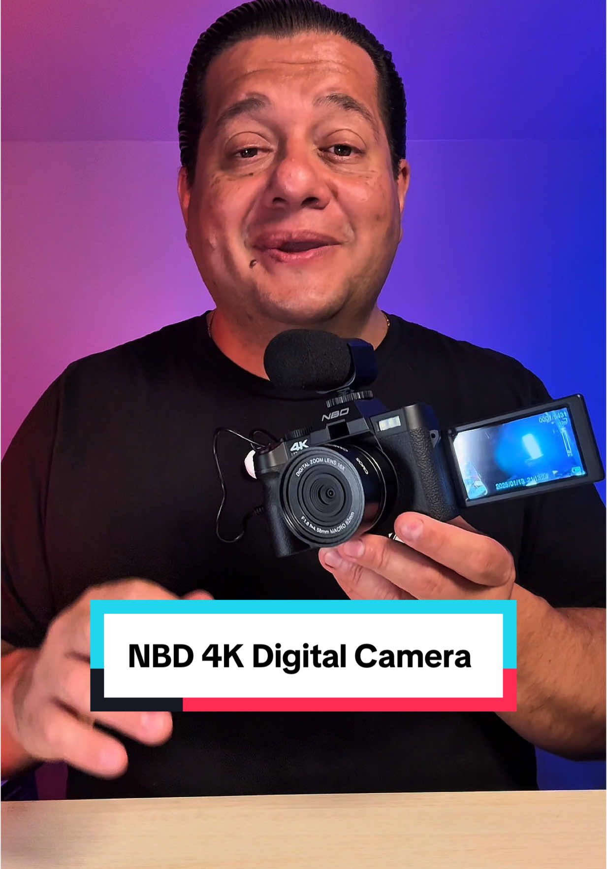 This NBD 4K Digital Camera has everything you need to get started right away! 4K at 30fps. 2 lenses. 16x zoom! #tinoreviews #tiktokshopsummerturnup #tiktokshopfathersday #fathersdaygiftideas #fathersdaygift #techreview #techreviewer #gadgetreview #techtok #budgettech #nbdcamera #nbddigitalcamera #digitalcamera #vloggingcamera #vloggingcameraforbeginners 