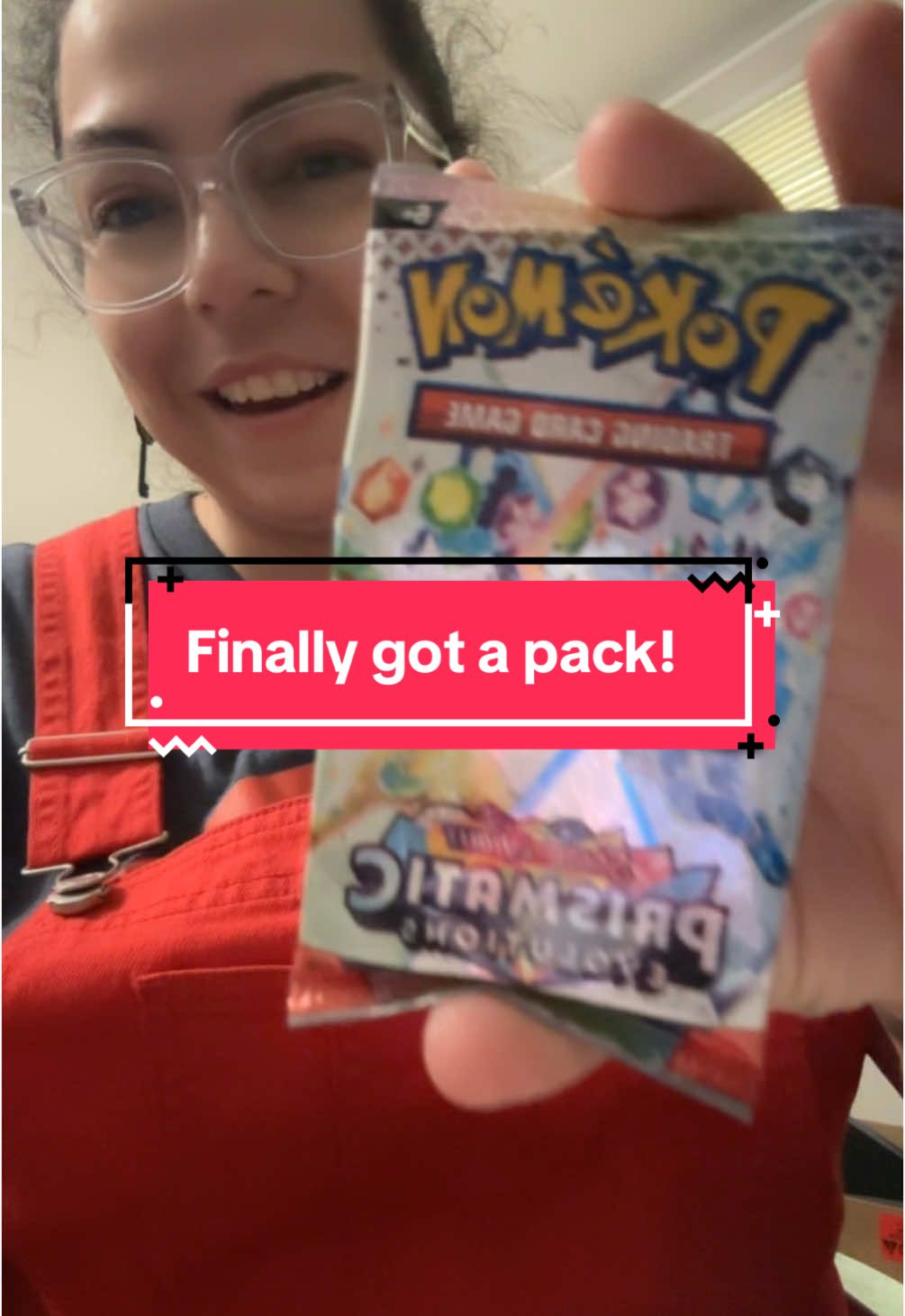Nothing super exciting but I was able to get my hands on a prismatic pack :) #hierocraftcreations #pokemonpulls #pokemon #prismaticevolutions 