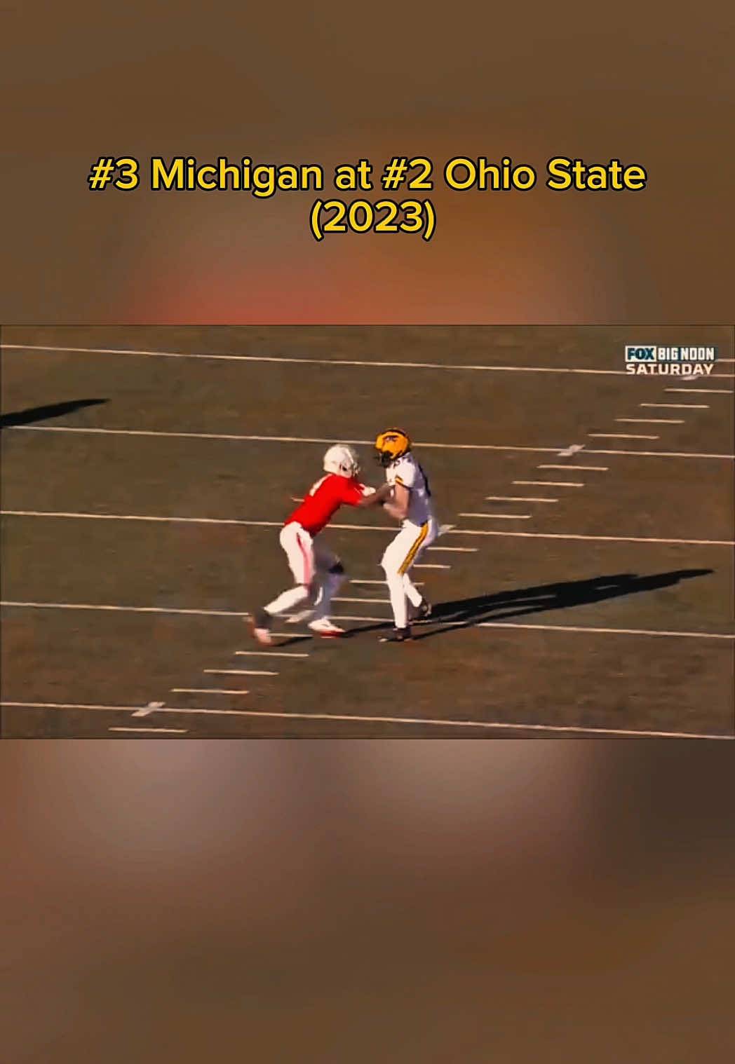 The Don! #michigan #goblue #ohiostate #football #highlights #thegame #rivalry 