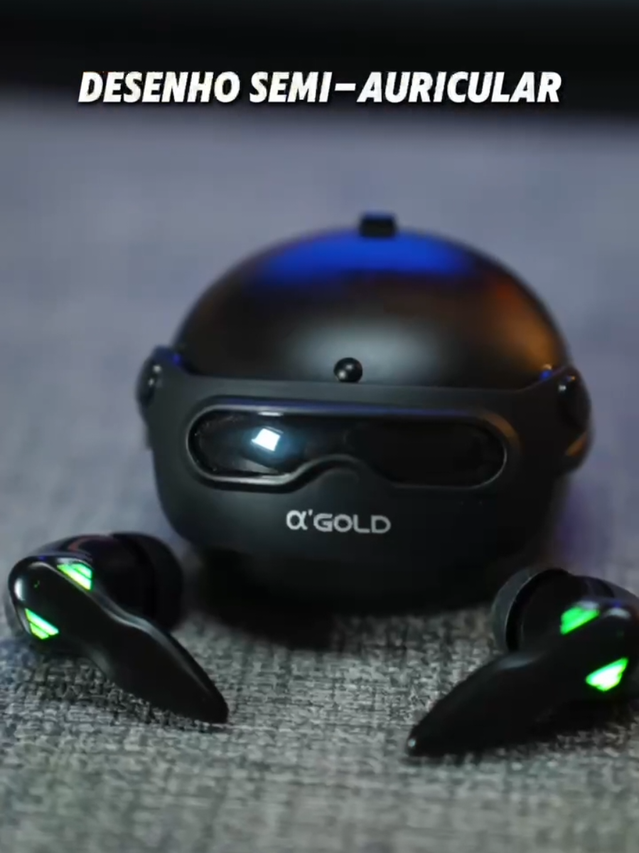 Fone De Ouvido Gamer Bluetooth A'GOLD #fonedeouvidogameragold #agold_br #fonesemfiobluetoothagold 