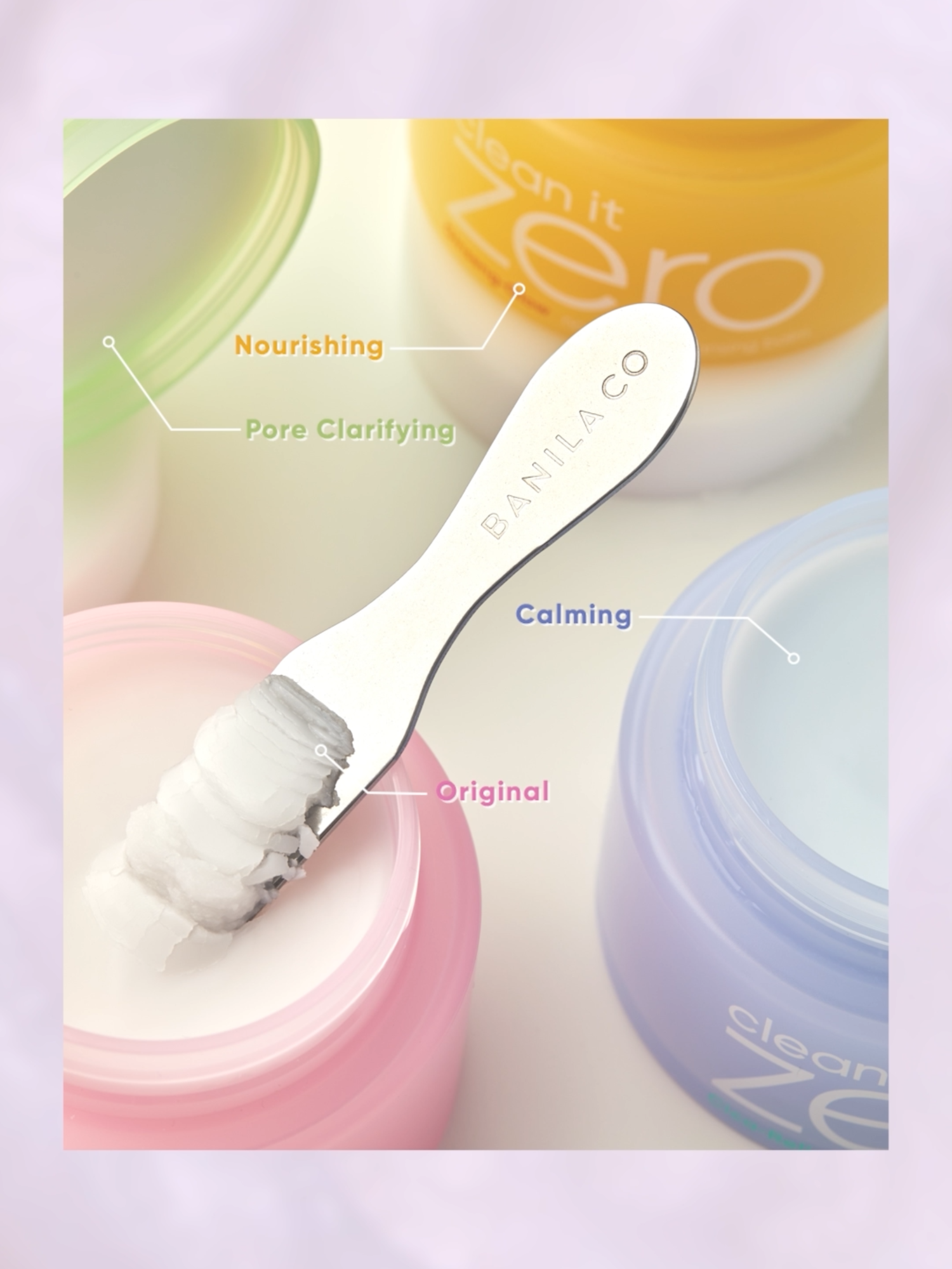 Your skin changes every day — so should your cleanse.  That is why Banila Co created four versions of the Clean It Zero cleansing balm, tailored for every skin type and concern.   💗 Original – The gentle, fuss-free classic. Perfect for sensitive skin and everyday use. Melts away makeup and impurities without irritation.  🌿 Pore Clarifying – Ideal for oily, acne-prone skin. Infused with tea tree and exfoliating acids to deeply cleanse and clarify pores.   💙 Calming – An effective skin-soothing cleanser infused with Cica-Relief, formulated with Centella Asiatica and Madecassoside.  💛 Nourishing – Rich and hydrating for dry or stressed skin. Removes makeup while delivering lasting moisture and comfort.   No matter how your skin feels today, there is a Clean It Zero made just for you🌟 #cleansingbalm #koreanskin #koreanbeauty #cleanitzero #makeupremover #sensitiveskin #cleanbeauty #glassskin #banilaco