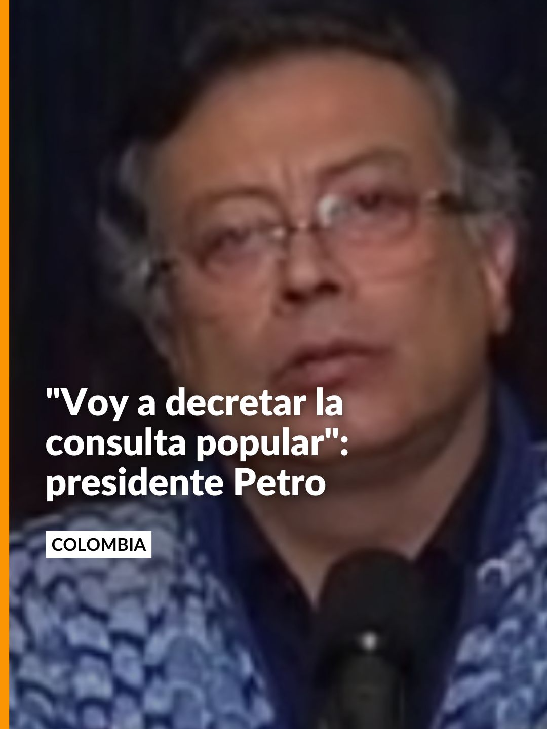 En una alocución presidencial, el presidente de la República, Gustavo Petro, anunció que va a convocar la consulta popular sobre derechos laborales vía decreto. Horas antes, el ministro del Interior, Armando Benedetti, afirmó en entrevista con Noticias Caracol que el Gobierno nacional ya tiene el borrador listo y que este tiene luz verde del equipo jurídico del Ejecutivo. Más en noticiascaracol.com