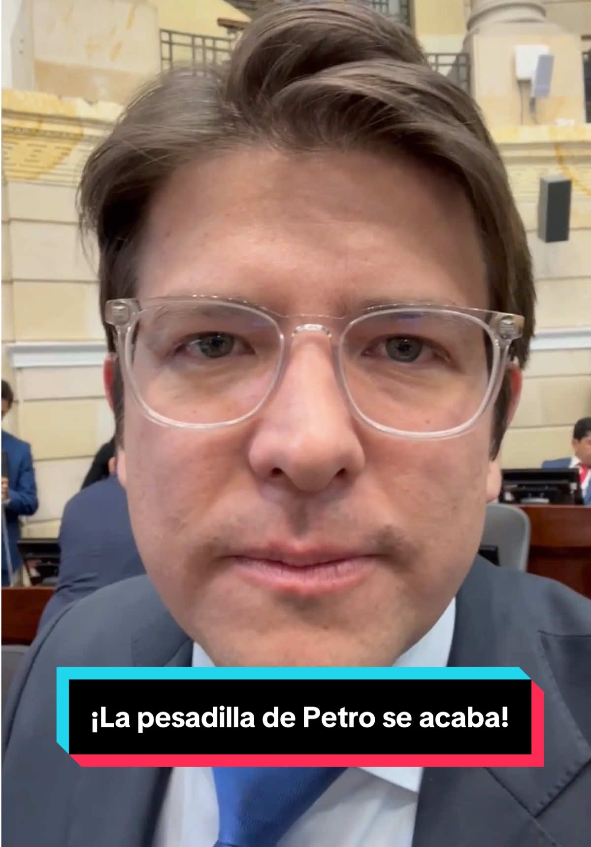 Le digo a Gustavo Petro que lo vamos a detener y a derrotar. Esta pesadilla termina el 7 de agosto del 2026 #petro #pesadilla #consulta #consultapopular #colombia #nomaspetro #gustavopetro #oposicion 