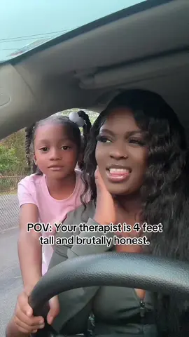 Who needs therapy when you have a kid who doesn’t hold back? 🤷🏿‍♀️🤦🏿‍♀️  #MomsofTikTok #kidsoftiktok #kidsbelike #kidstiktok #motherhoodunfiltered #motherhoodbelike #motherhoodunplugged 