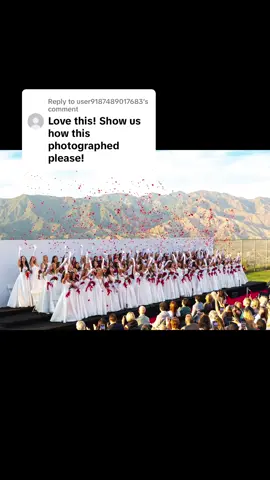 Replying to @user9187489017683 Here it is! In the spirit of Veritas (and because you can fact check us 😉) we requested our photographer to remove the light pole so that our rose toss could truly shine 🌹 #flintridgesacredheart #fsha #trending #fyp #classof2025 #graduation #captoss 