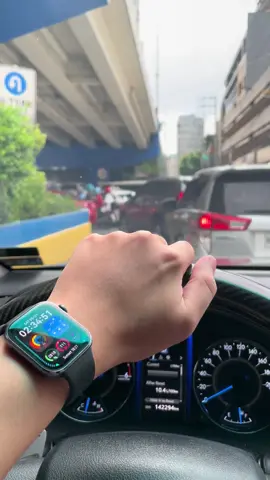 Traffic🥲 BF wearing watch fit 4! #huaweiwatchfit4 #huaweiwatch #fyp 