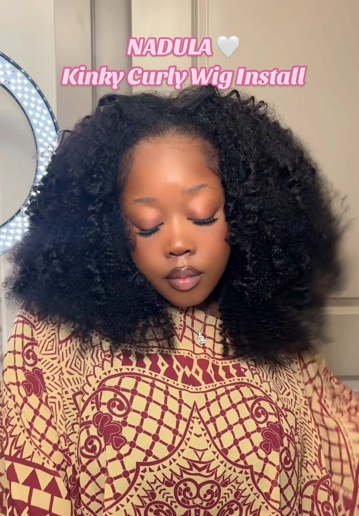 watch me do my real hair 🤭 @nadula hair ❤️ #wig #wiginstall #wigtok #wigstyling #wigtutorial #gluelesswigs  #springtok