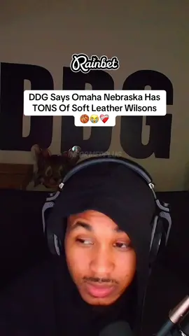 DDG Says Omaha Nebraska Has TONS Of Soft Leather Wilsons 🏀😭❤️‍🩹 #ddg #kaicenat #teamwork #fyp #viral 