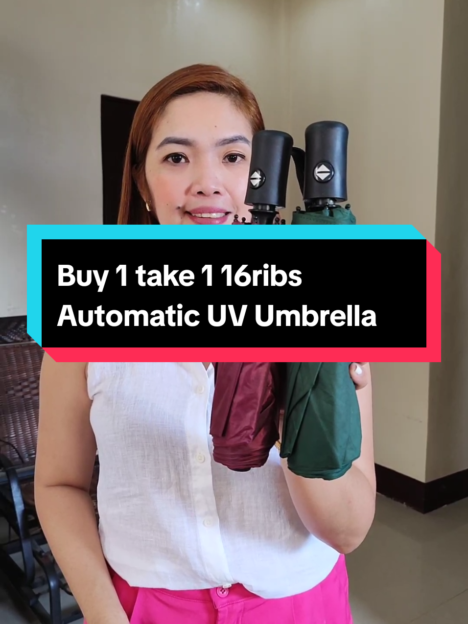 100++ pesos lang ito Buy 1 Take 1 Automatic UV Umbrella #umbrella #uvumbrella #automaticuvumbrella #buy1take1umbrella #automaticumbrella #b1t1 #fyp #foryourpage 
