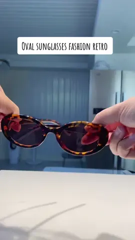 Oval sunglasses fashion retro #sunglasses #sunglassesforwomen #ovalsunglasses #leopardsunglasses #affordable #musthave #mustbuy 