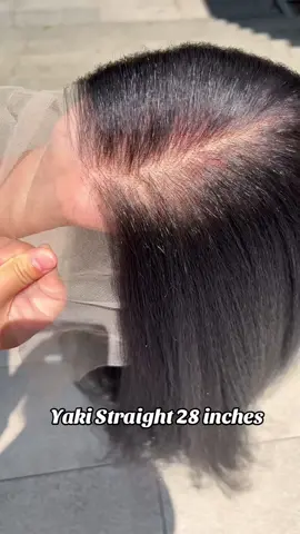 13 X6 lace 28 inches yaki straight, affordable price #affordablewig #lushhaute #syntheticwig #naturalhair #foryou #yakistraight #lacefrontwig 