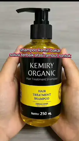 solusi rambut rontok dan kering shampoo kemiri bakar penumbuh rambut brewok #shampokemiri #shampokemiribakar #kemiribakar #rambutrontok #pemumbuhrambut 