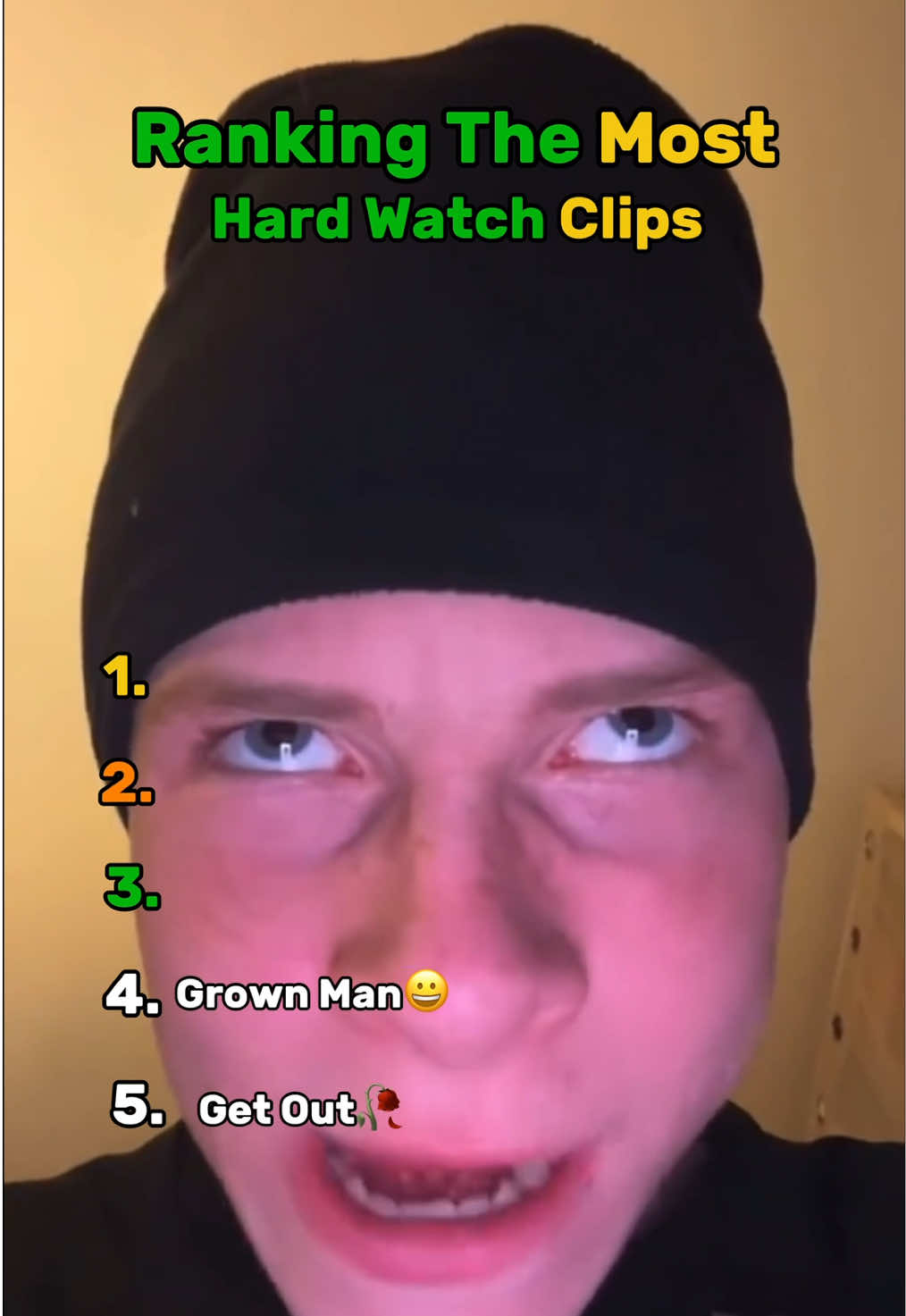 Ranking The Most Hard Watch Clips😂😭 #fyp #funny #cringe 